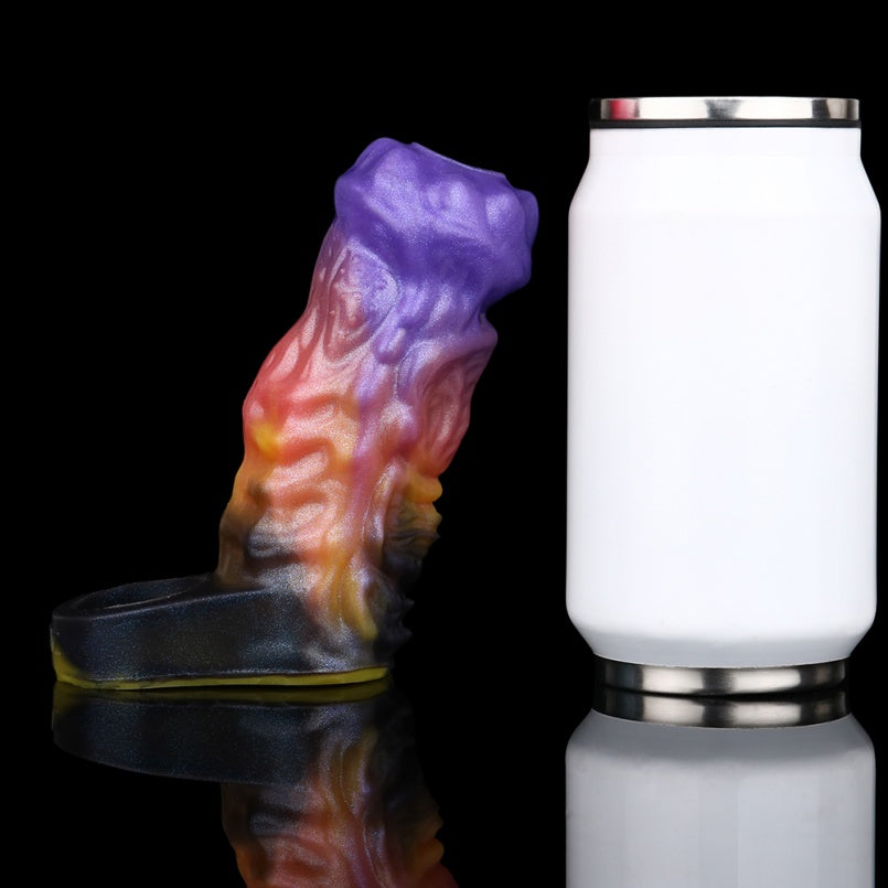 Manchon pénien Fantasy 5 pouces – Sextoys en silicone pour un contrôle intense de la pression et de la pénétration