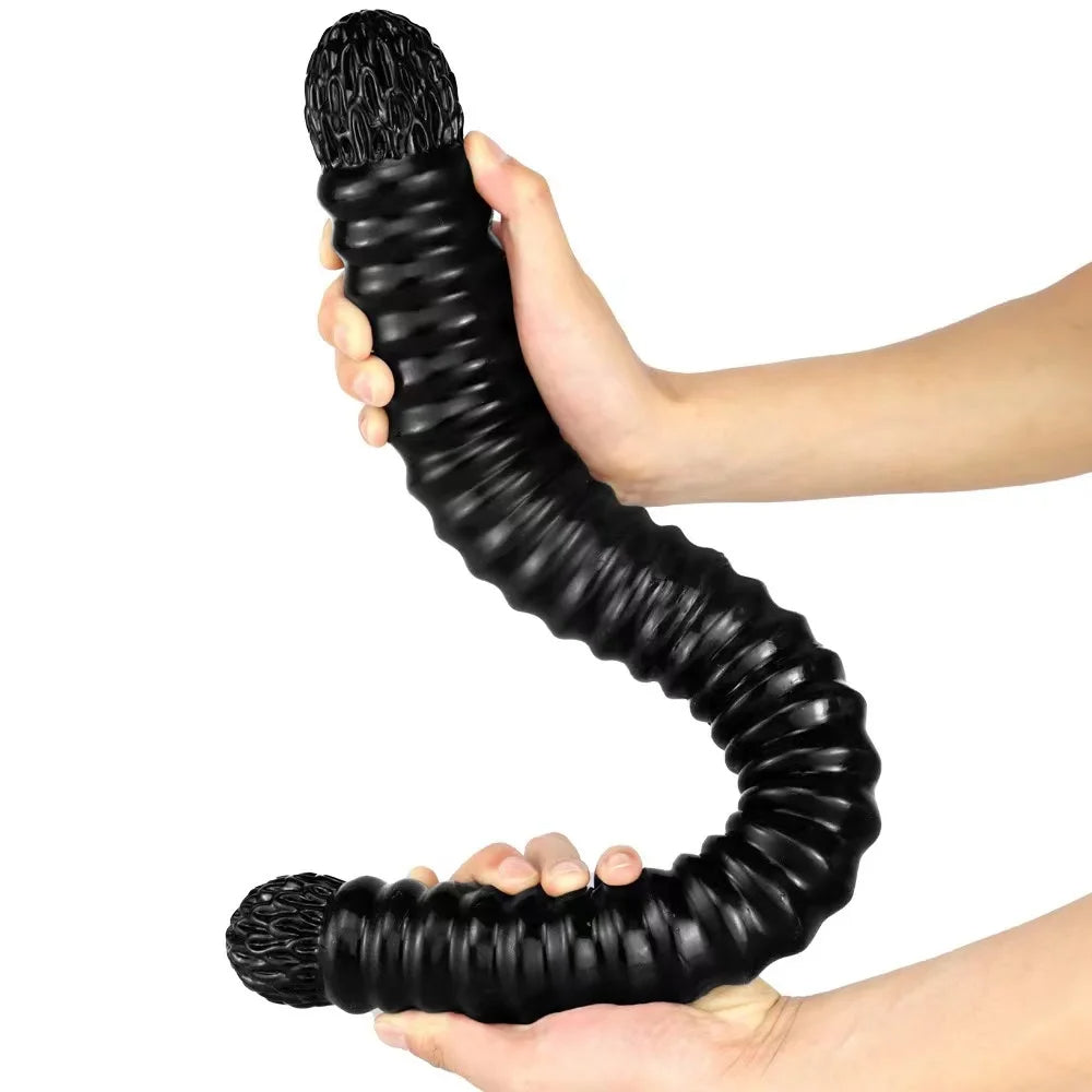 Énorme Double Gode Anal Plug - 12 pouces de Long Godes Couple Sex Toys Jeux