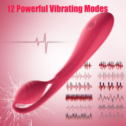 Double End Anal Dildo Vibrating Egg G Spot Vibrator -  Hollow Clit Stimulator Female Sex Toys