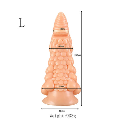 Realistic Monster Dildo - Big Knotted Dildos Anal Plug Sex Toys for Women Men