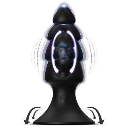 Weihnachtsbaum-Analplug – Domlust vibrierender Buttplug, Weihnachtsgeschenke.