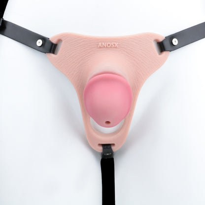 Silicone Wearable Chastity Cage – Prostate-Fitting Male Restraint Device