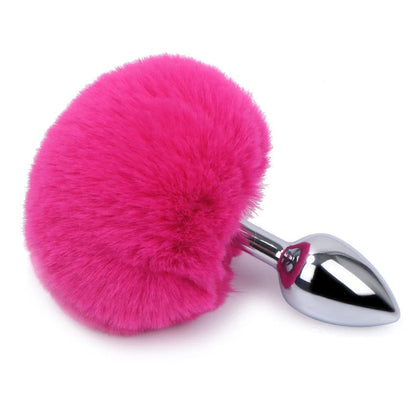 Plug anal queue de lapin gode en métal – petits jouets anaux en acier inoxydable
